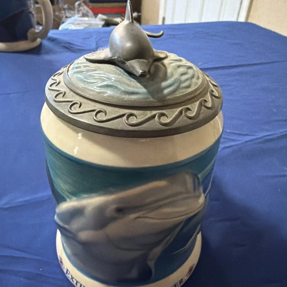 Anheuser-Busch Budweiser Marine Conservation Series‎ Dolphin Stein